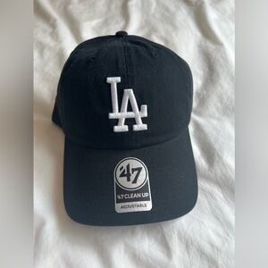 LA Black 47 Brand Clean Up Cap